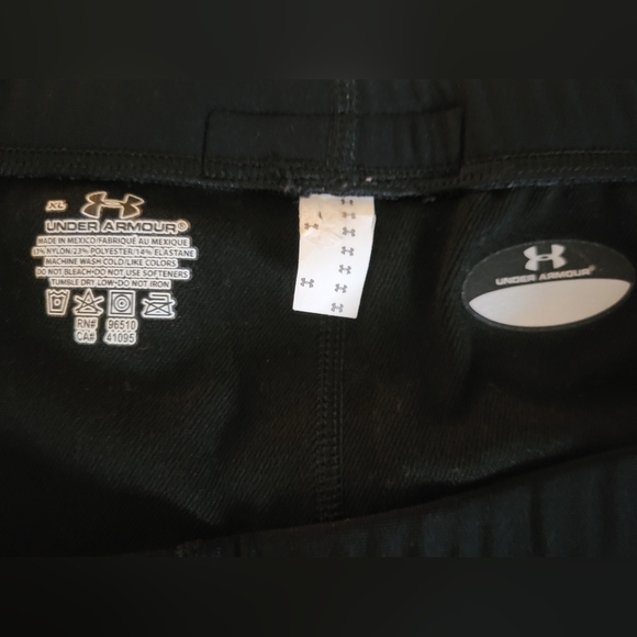 UNDER ARMOR Black Leggings XL - Picture 3 of 9